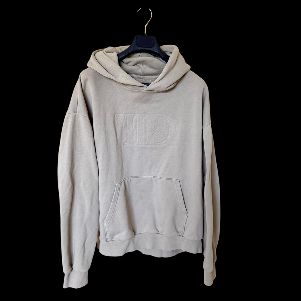 Taylor Swift The Tortured Poets Department TTPD Beige‎ Embossed Hoodie XL